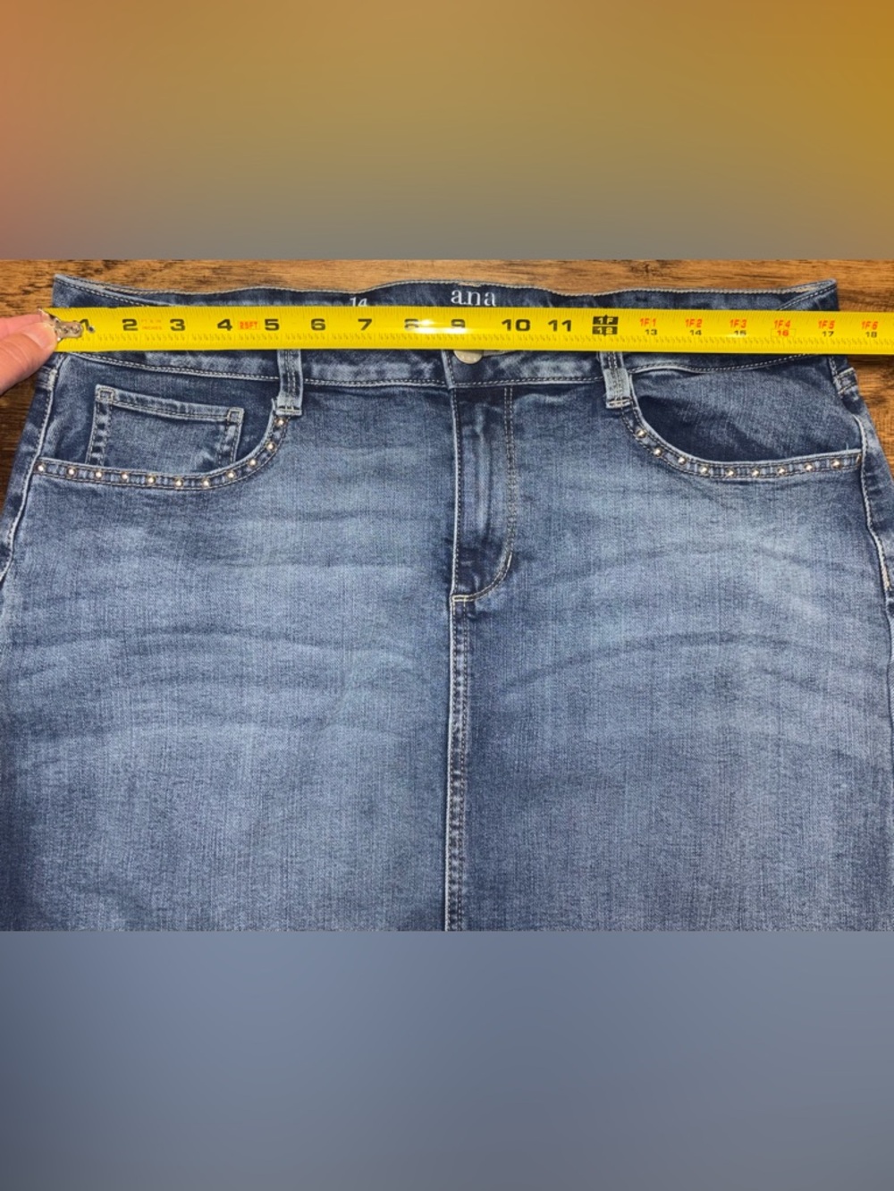 Ana Mini Skirt Size 14 - Picture 3 of 7